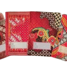 sampul buku batik merah