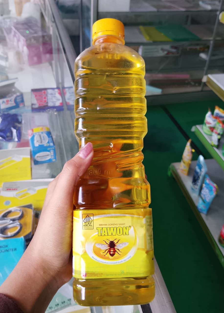 minyak goreng tawon botol